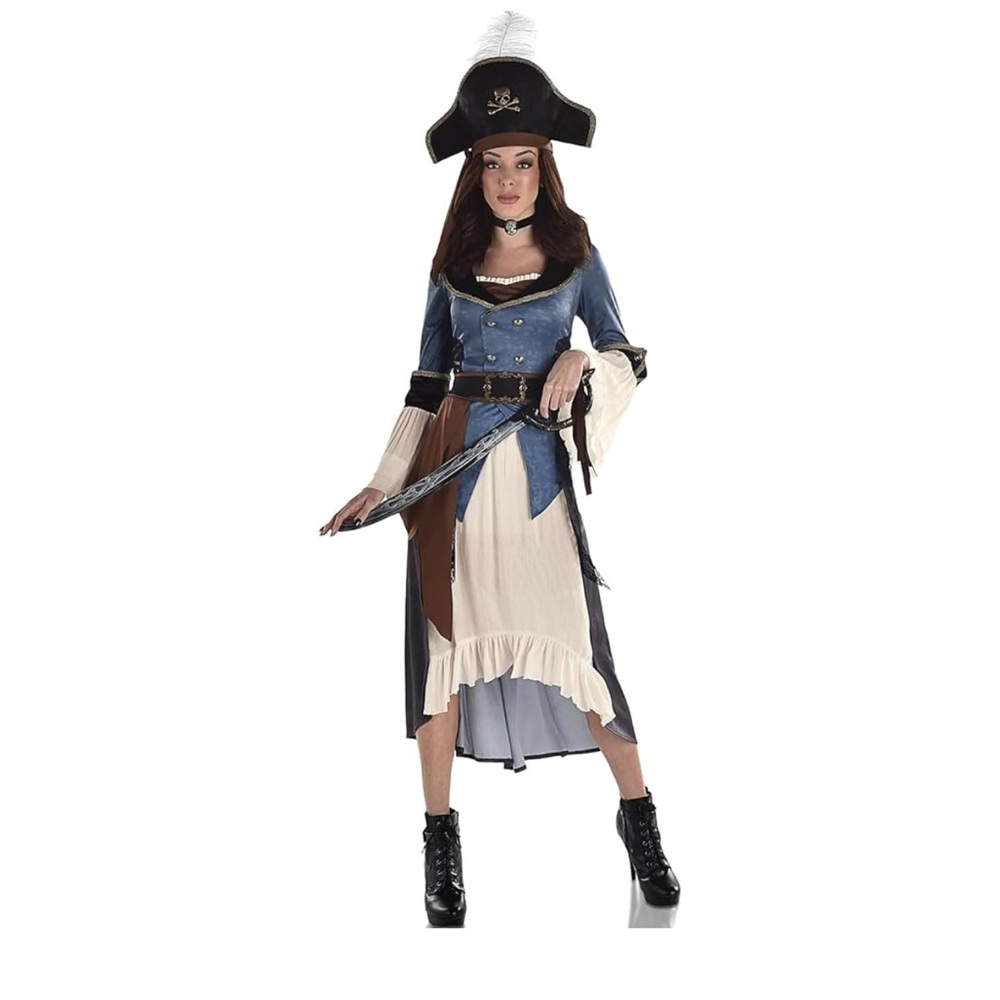 Amscan Posh Pirate adult costume.nwt